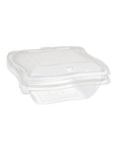 ▷ Saladeira de Plástico Descartável com Tampa 1.000 cc - Envio em 24h.