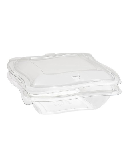 ▷ Saladeira de Plástico Descartável Premium 750 ml + Tampa - Envio 24h.