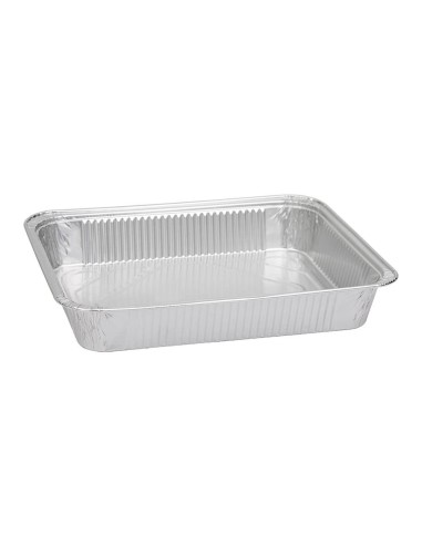 Tabuleiro de Alumínio Retangular para Comida - Envio em 24 h.