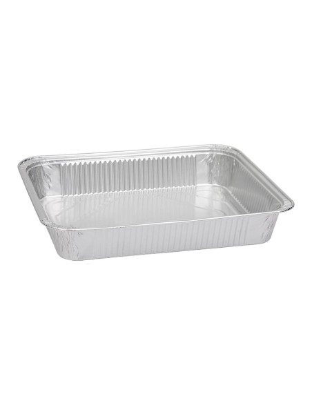 Tabuleiro de Alumínio Retangular para Comida - Envio em 24 h.