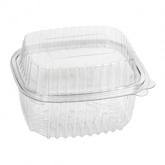 TARRINA DE PLÁSTICO 2000 cc + TAPA ALTA (90 Uds.)