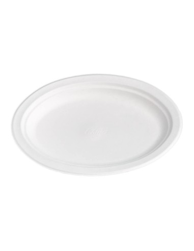 ▷ Prato de Cana-de-açúcar Oval - Envases del Mediterráneo