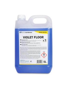 ▷ Detergente para pavimentos geral 5L aroma a violetas - Limpeza profissional