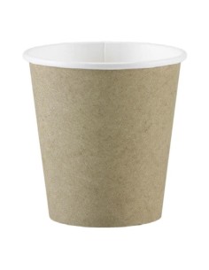 ▷ Copo de Papel Kraft para Café 6 Oz / 192 cc - Envio em 24h.✅✅