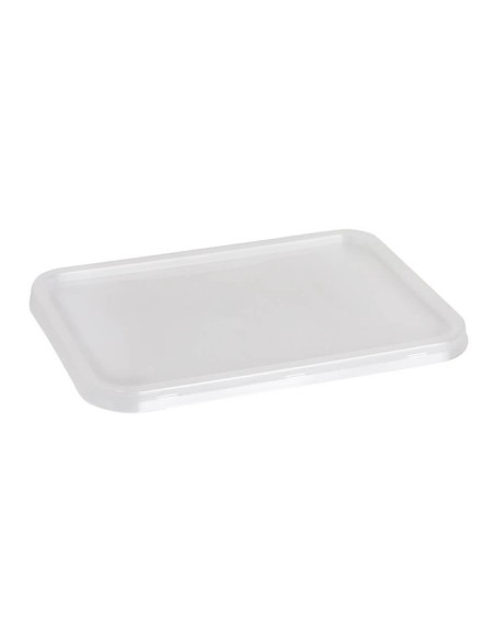 Tampa PET para Tabuleiro de papel 500cc (450 Uds)