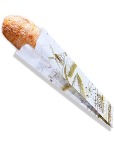 ▷ Sacos de papel para baguete - Envio 24h - Envases del Mediterráneo