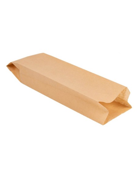 ▶️Saco para Sanduíche Kraft antigordura (9X32+5cm) - Sacos de papel