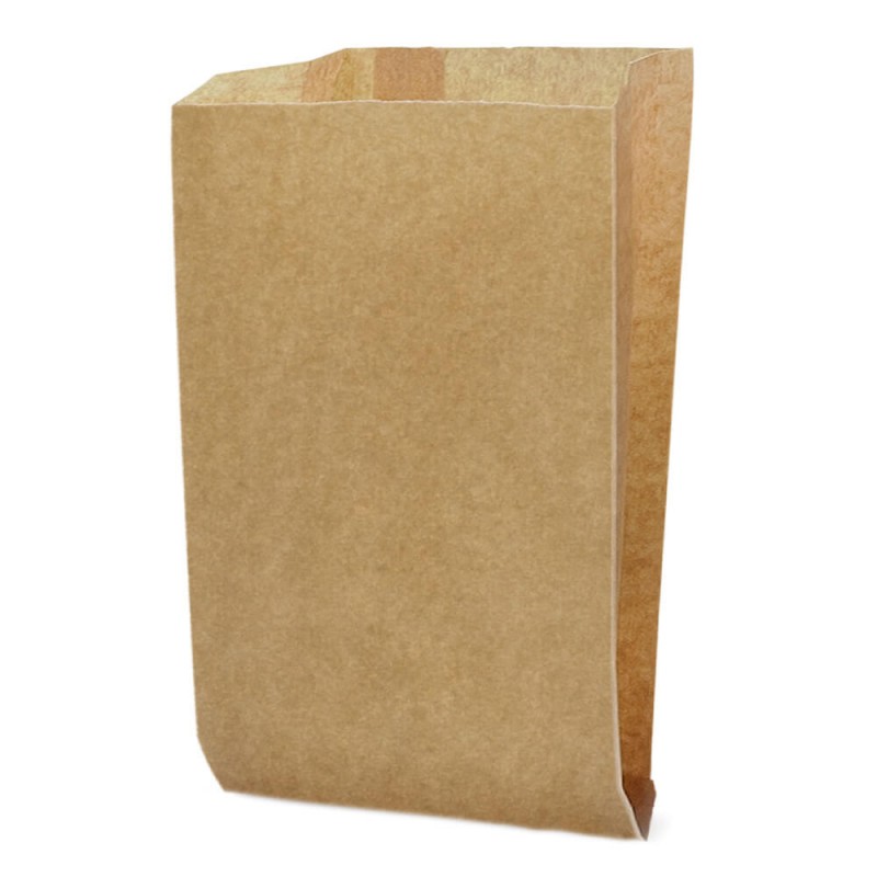 ▶️Bolsa Kraft biodegradable 15x28+6cm (200 Uds) - Bolsas panadería