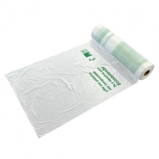 SACO ROLO COMPOSTÁVEL 350 X 450 mm (300 Unid.)