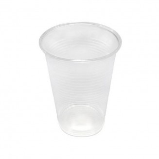 COPO PLÁSTICO ECONÔMICO TRANSPARENTE 220 ml (100 Unid.)