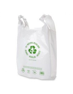 ▷ Sacos de Plástico Com Asas 42x53 cm - Envio 24h