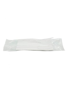 PACK DE TALHERES REUTILIZÁVEIS TRANSPARENTES (3 PEÇAS)