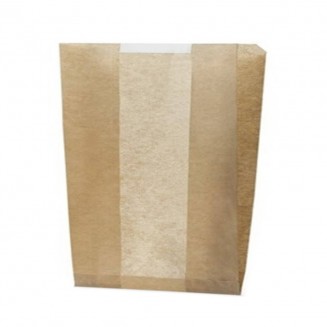 Bolsa papel kraft (30x40x16cm), 80g - Envases descartables biodegradables y  compostables