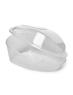 ▶︎ Embalagem para frango transparente 242X181X112 mm. (90 Unid.)