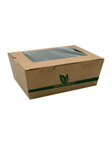 ▶️ Caixa de papel com janela 195X140X65 mm (200 Uds.) - Envio 24/48h