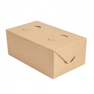 CAIXA PARA COMIDA PARA VIAGEM 13X23X8 cm. (300 Unidades)