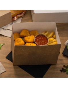 ▶️ Caixa para comida para levar 11X18X7 cm. - Envio em 24h. 2