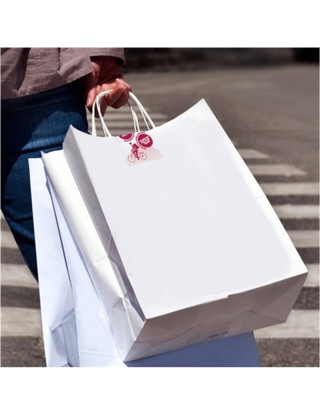 ▷ Etiquetas adesivas brancas de papel 5x8 cm. – Envio em 24h.
