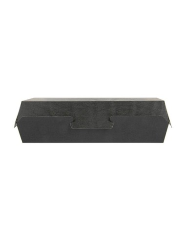 ▷ Caixa para sandes preta 26,5X12,2X7 cm. – Envio em 24h.