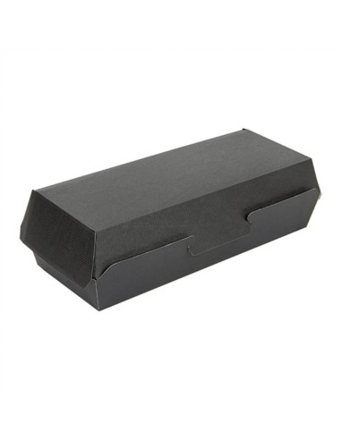 ▷ Caixa para sandes preta 26,5X12,2X7 cm. – Envio em 24h.