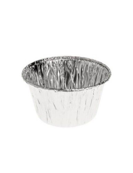 ▷ Embalagem de Alumínio para Sobremesa 135 ml 80 Ø X 46 mm (2.000 Unid.) - Envio 24h.