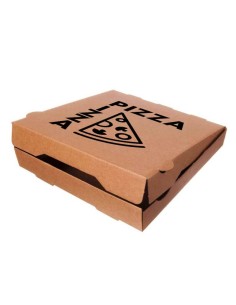 Caixas para Pizza com Design 30x30x4 cm. | Embalagens para Pizarias.