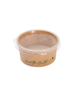 ▷ Molheira de Cartão Kraft 60 ml / 2 OZ + Tampa – Envio 24h.