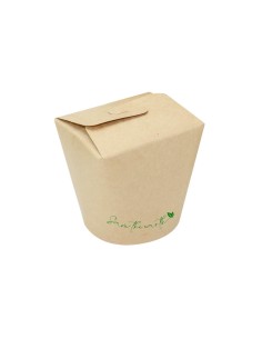 ▷ Embalagem para Comida Oriental Kraft 500ml/16 OZ - Envio em 24h.