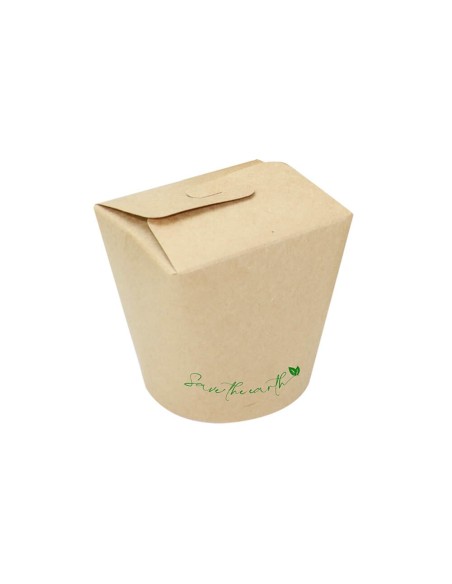 ▷ Embalagem para Comida Oriental Kraft 500ml/16 OZ - Envio em 24h.