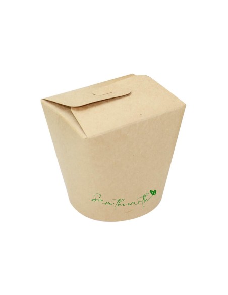 ▷ Embalagem para Comida Oriental Kraft 750ml/26 OZ - Envio em 24h.