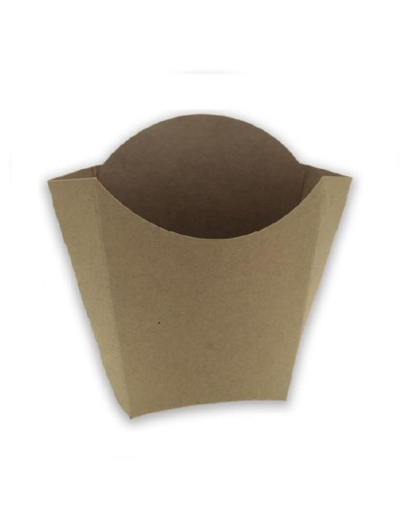 ▷ Caixa de Papel Kraft Para Fritos 8,3x13x12,5 cm - Envio Gratuito 24H.