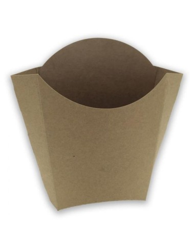 ▷ Saco de Papel Kraft Para Fritos 8,7x13,3x17 cm - Envio Grátis 24H.