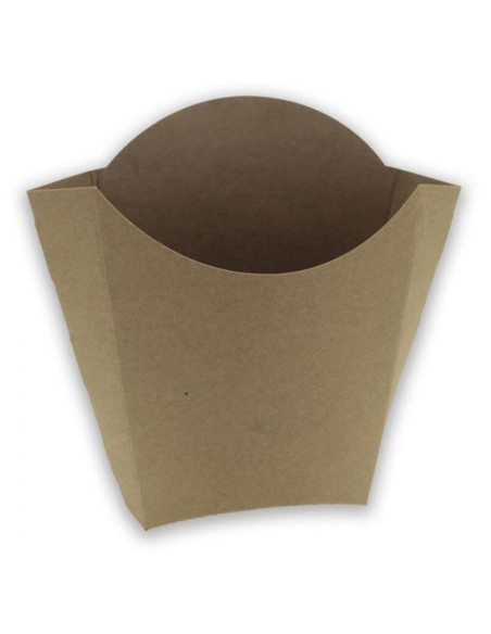 ▷ Saco de Papel Kraft Para Fritos 8,7x13,3x17 cm - Envio Grátis 24H.