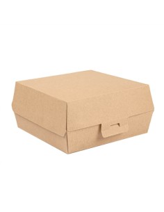 ▷ Caja Hamburguesa Cartón Ancha 17,6x16,8x7,8 cm. - Envío 24h. ✅✅ 2