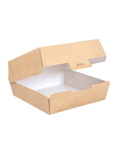 ▷ Caixa para Hambúrguer em Cartão Larga 17,6x16,8x7,8 cm. - Envio 24h. ✅✅