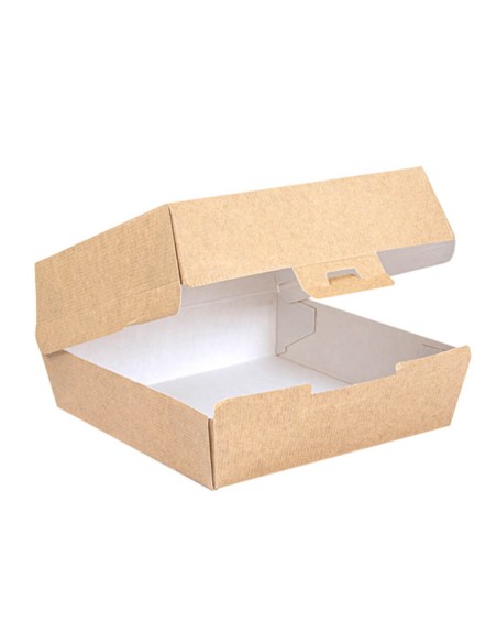 ▷ Caixa para Hambúrguer em Cartão Larga 17,6x16,8x7,8 cm. - Envio 24h. ✅✅