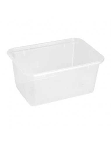 ▷ Embalagem Retangular de Plástico 1000 cc - Envio em 24h.