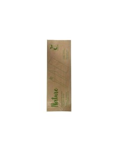 ▷ Conjunto de talheres de madeira (garfo + faca + guardanapo) descartáveis - Envio gratuito em 24 horas. 2