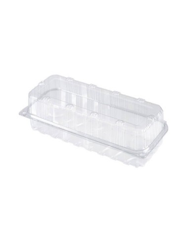 ▷ Tabuleiro de Pastelaria de Plástico 230X120X80 mm - Envases del Mediterráneo