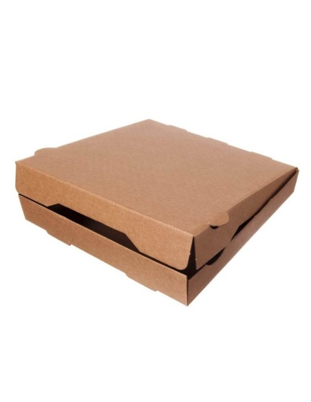 Caixas para Pizza Kraft 50x50x4 cm. | Embalagens para Pizarias.