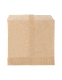 ▷ Saco Kraft antigordura 12x12 cm. - Envio em 24h.