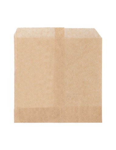 ▷ Saco Kraft antigordura 12x12 cm. - Envio em 24h.