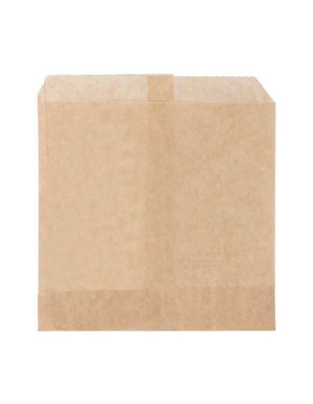 ▷ Saco Kraft antigordura 12x12 cm. - Envio em 24h.