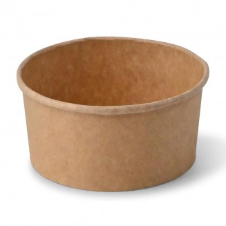 ENSALADERA DE PAPEL KRAFT 1.100 cc 165X65 mm (300 Uds.)