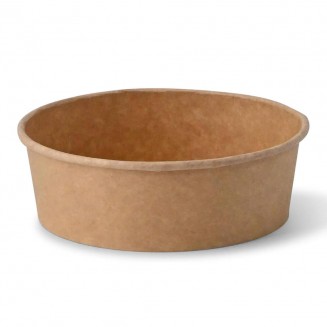 ENSALADERA DE PAPEL KRAFT 1.300 cc 185X65 mm (300 Uds.)