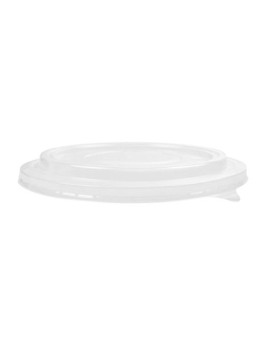 ✅ Tampa PET para saladeira de papel kraft 1.300 cc Ø185 mm - Envio Grátis 24h.