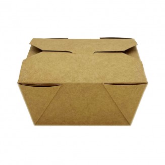 CAIXA AMERICANA DE PAPEL KRAFT 800 cc 130X105X64 mm (300 Unid.)