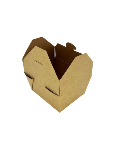 ✅ Caixa Americana de Papel Kraft 800 ml - Envio em 24 h.