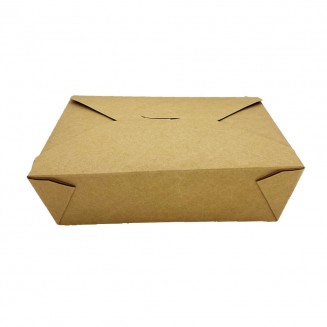 CAIXA AMERICANA DE PAPEL KRAFT 1.500 cc 220X158X48 mm (300 Unid.)