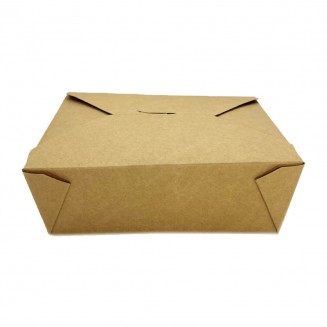 CAIXA AMERICANA DE PAPEL KRAFT 2000 cc 225X166X65 mm (300 Unid.)